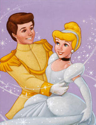 disney princess cinderella and prince. So it is perfectly clear that